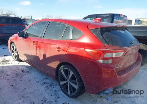 2017 Subaru Impreza 2.0I Sport z USA, uszkodzony, nr VIN 4S3GTAL65H3705138